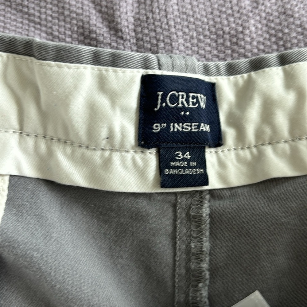 J Crew Gray Chinos - size 34​​ - Picture 2 of 3